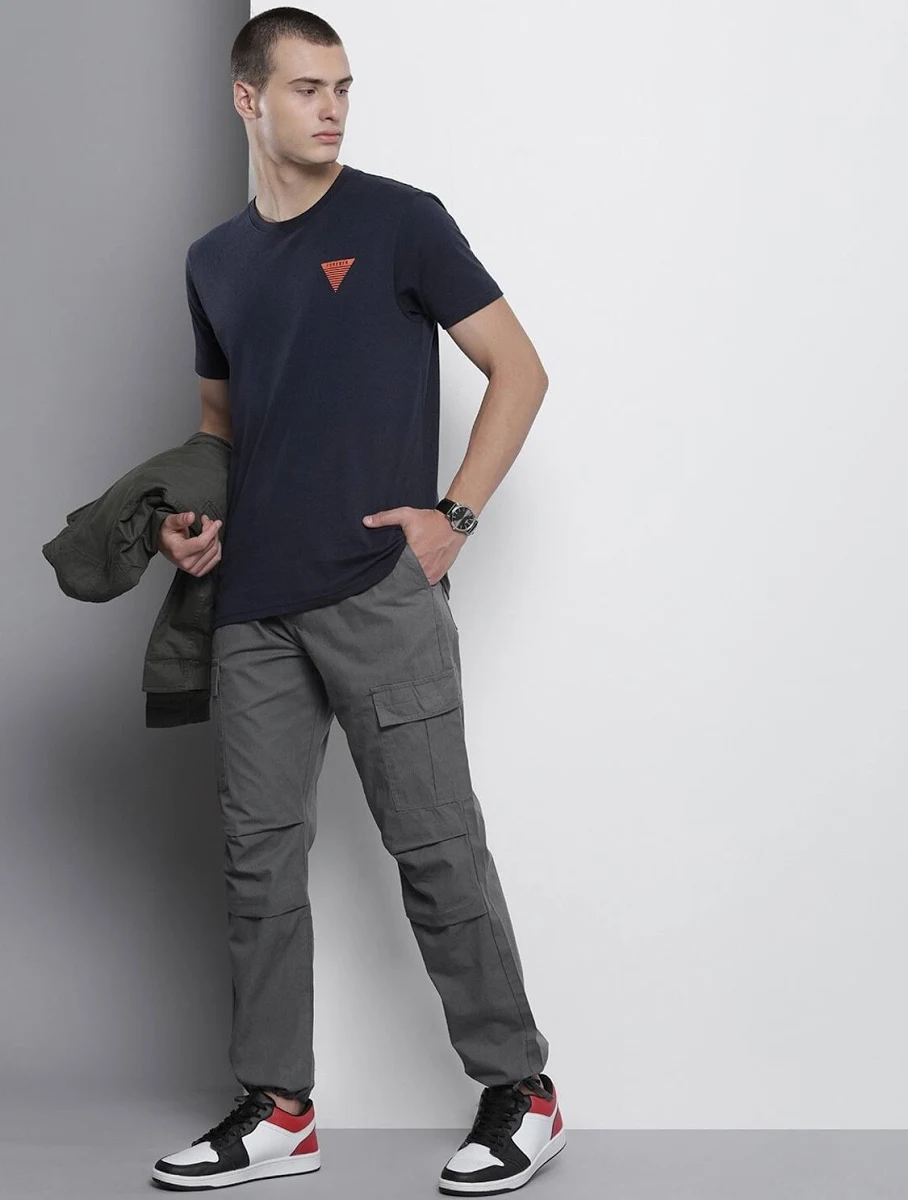 Men's Cargo Lower – Comfortable Regular Fit Track Pants