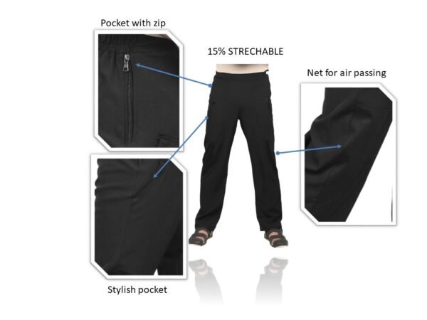 comfortable joggers with stylish pockets - Image 5